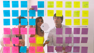 Captura del vídeo de la empresa bigD, estudio de diseño en Pamplona