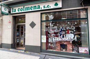 Captura del vídeo sobre una acción de escaparatismo llevada a cabo en La Colmena, comercio local en Torrero (Zaragoza)