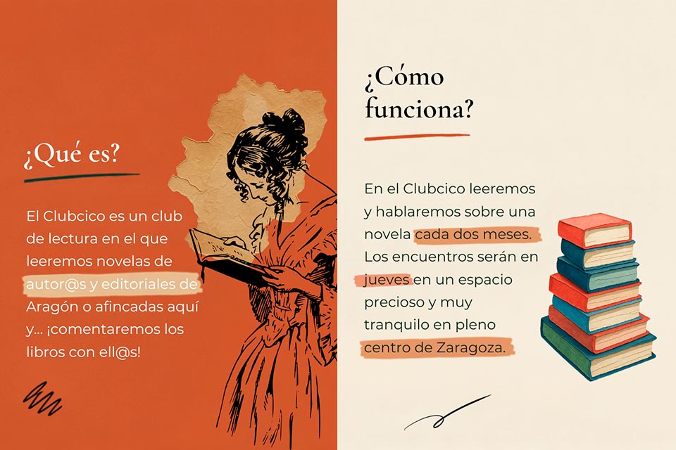 ¿Qué es y cómo funciona este club de lectura en Zaragoza? - El Clubcico